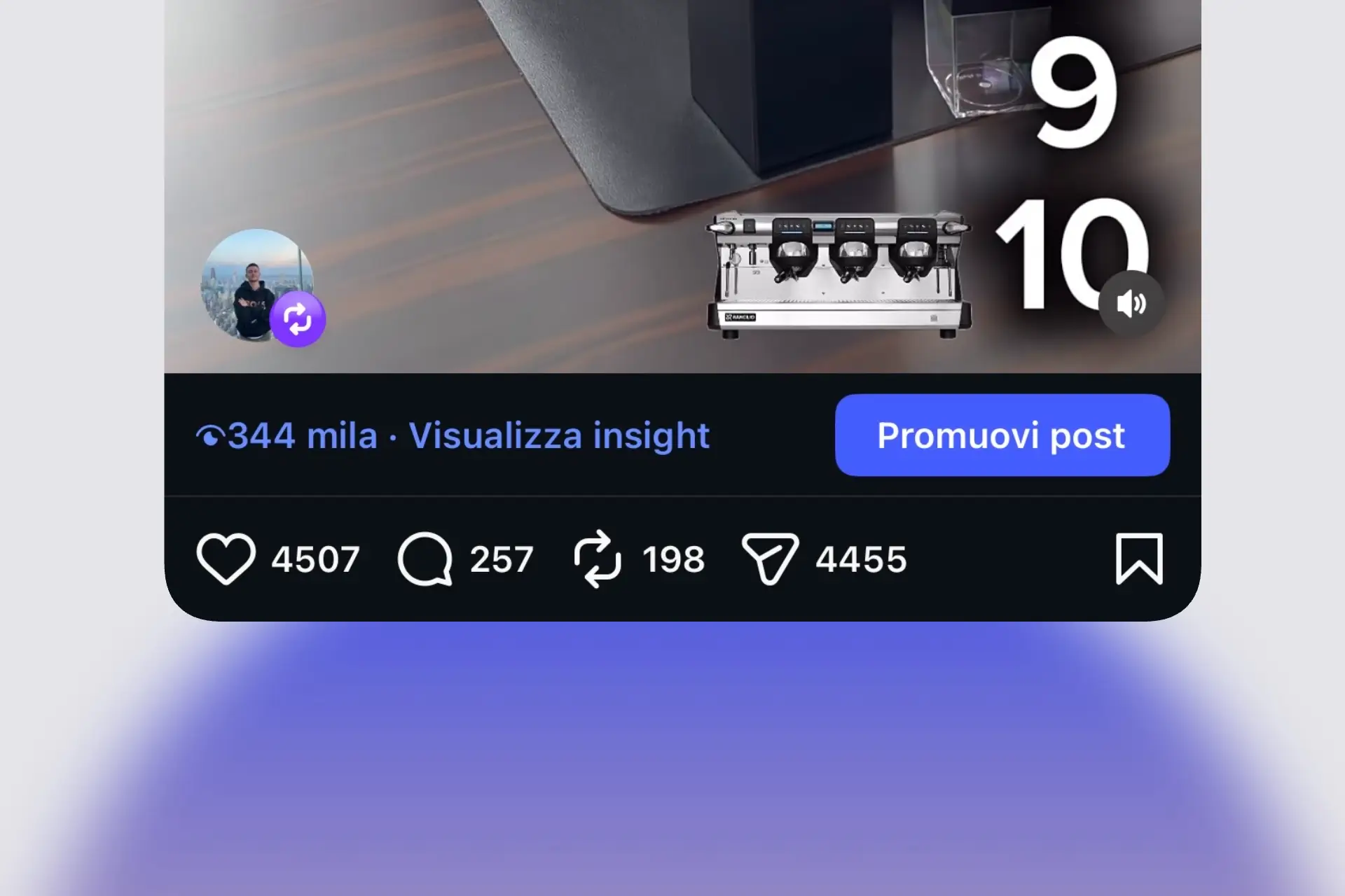 Contenido social del café
